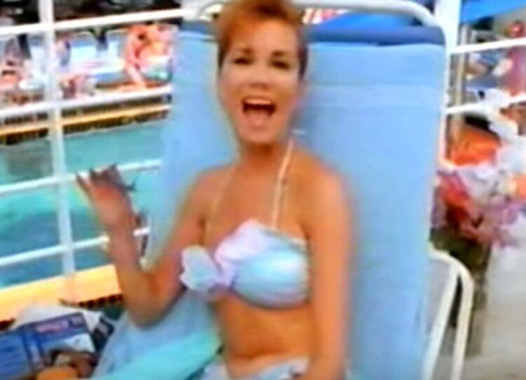 retro Kathie Lee Gifford Carnival Cruise Commercial